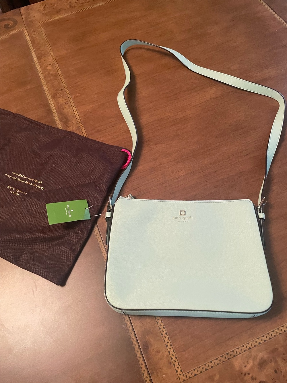 kate spade New York Light  Mint Crossbody Bag